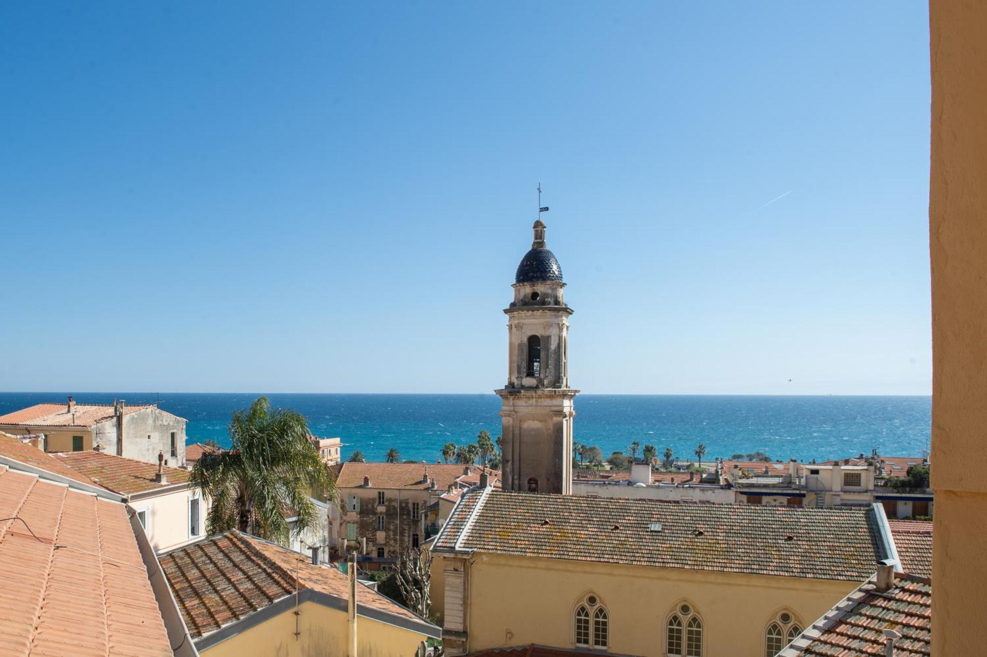 Palm Riviera - Vieille Ville De Menton - Vue Mer Dış mekan fotoğraf