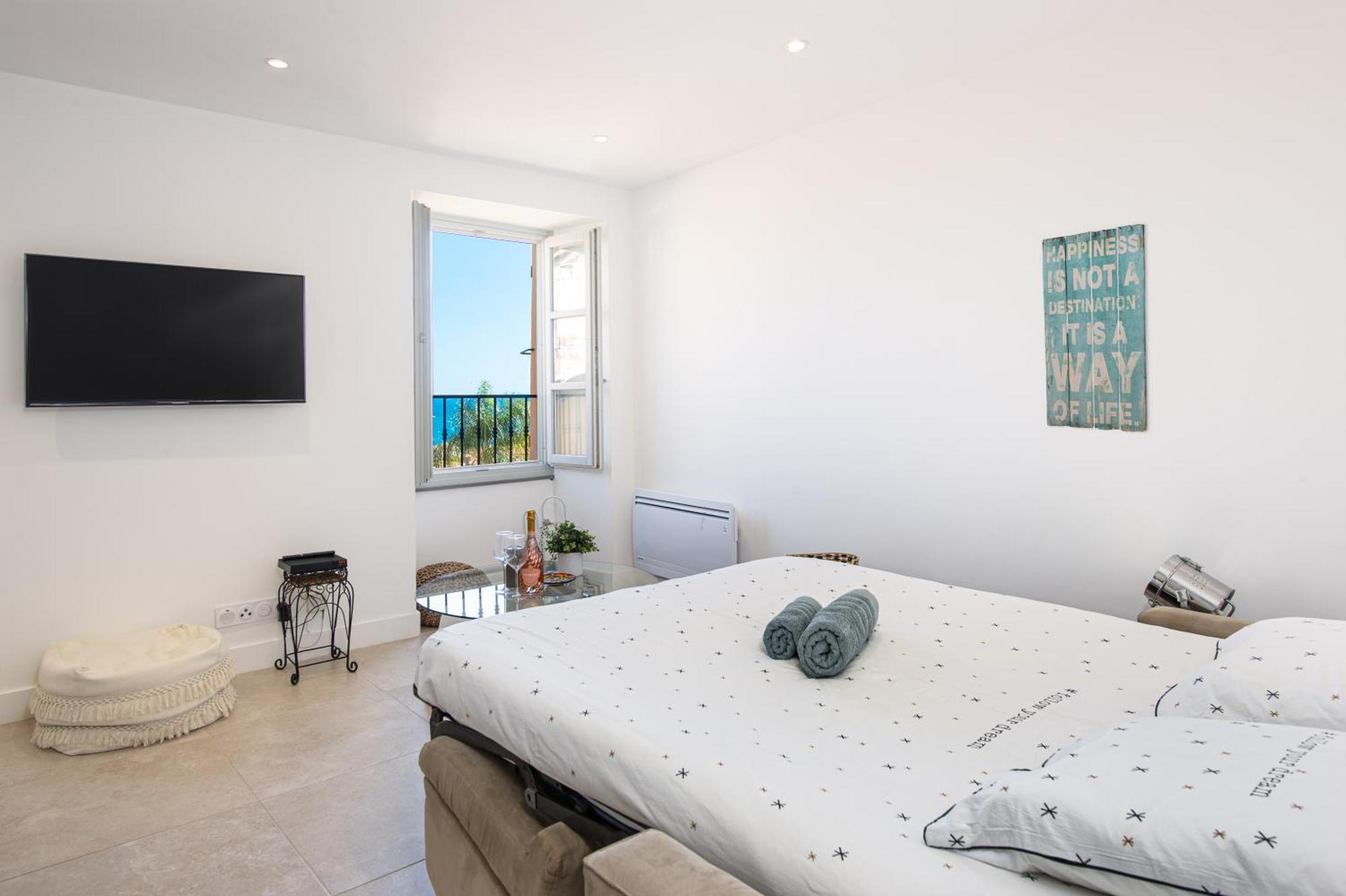 Palm Riviera - Vieille Ville De Menton - Vue Mer Dış mekan fotoğraf